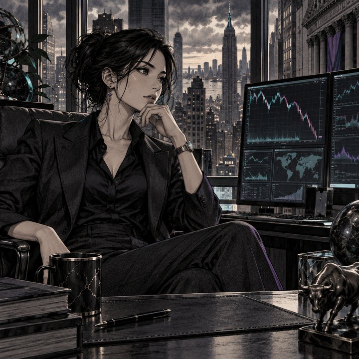 Hand-drawn Trade Feeld manga scene of a developing trader exploring Can Forex Carry Income Survive a Sharp Currency Drop?