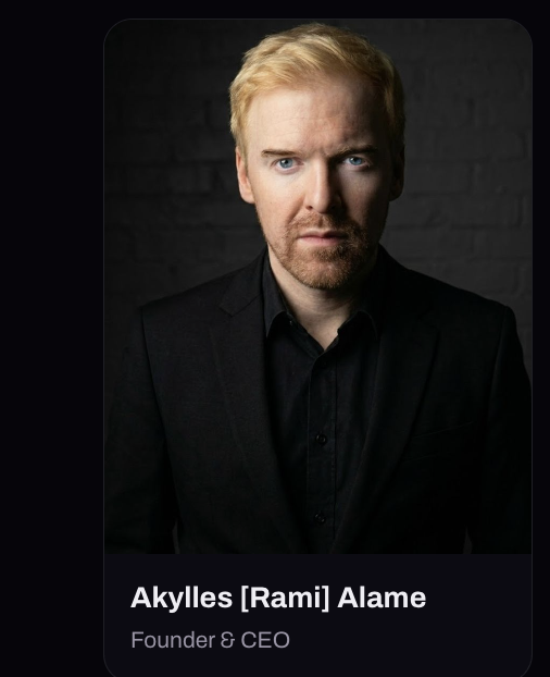 Akylles [Rami] Alame — Founder & CEO